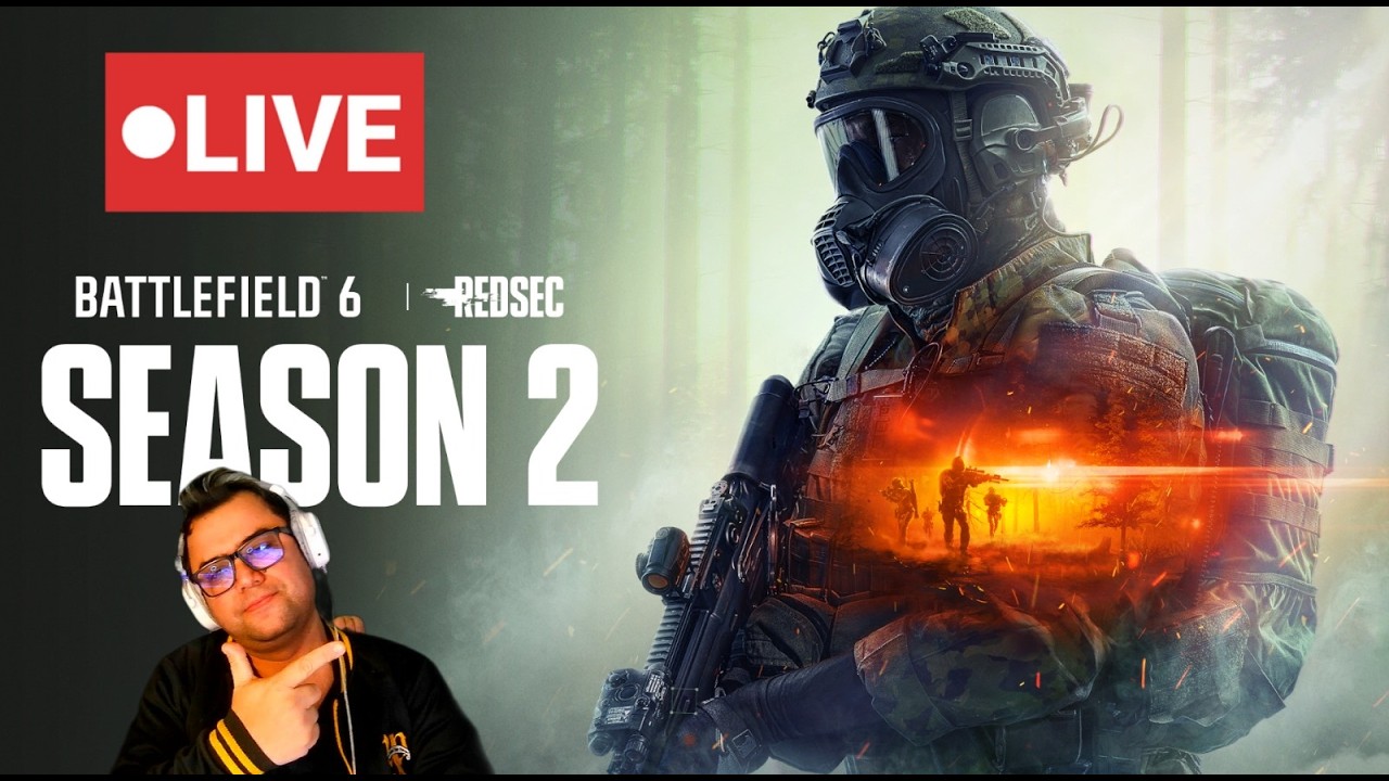 𝙇𝙄𝙑𝙀🔴🎮Bom dia! Battlefield 6