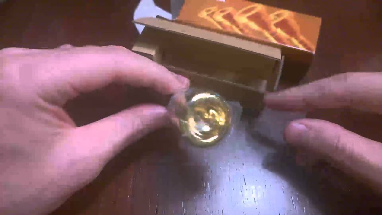 Yamaha Trumpet Mouthpiece YAC TR-16C4-GP unboxing