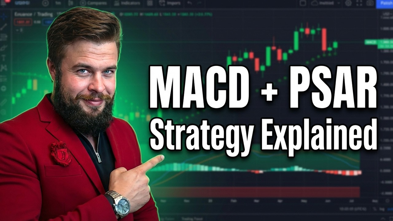 Стратегия MACD + Параболический SAR: объяснение! Учебное пособие по бинарным опционам! Торговая с...