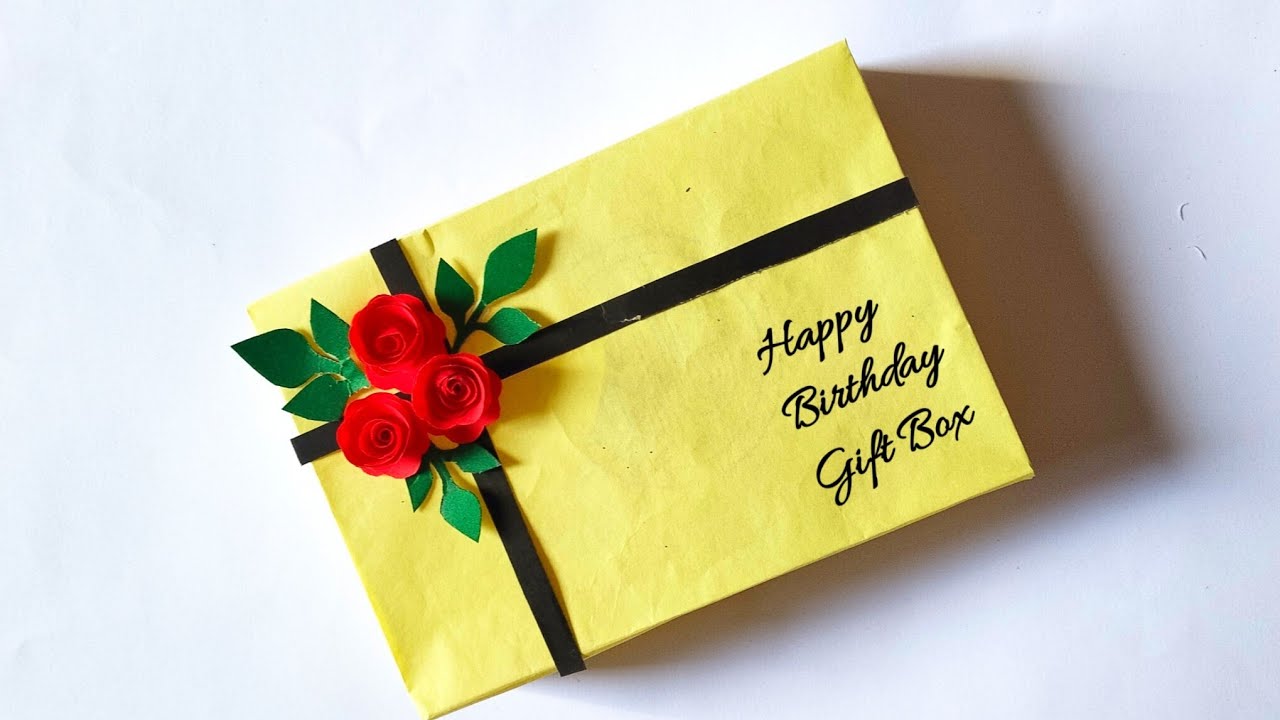 Chocolate gift box / chocolate gift explosion box/ Birthday gift box / DIY Gift box for Children's