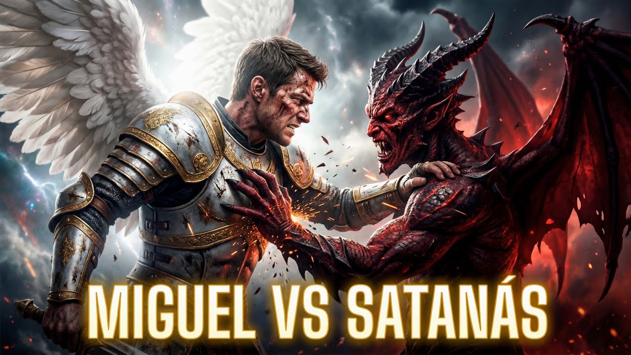 O ANJO MAIS FORTE CONTRA O DEMÔNIO MAIS FORTE! A BATALHA QUE SACUDIU OS CÉUS!