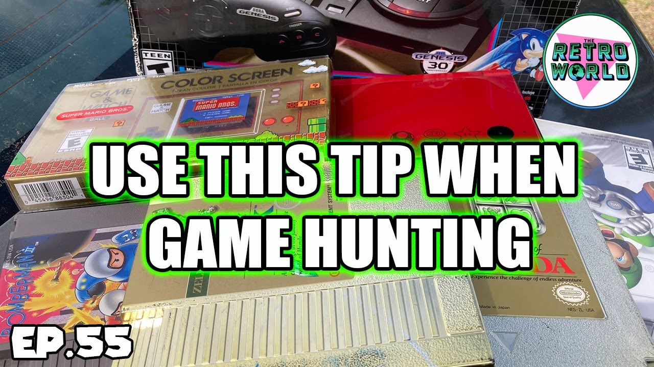 Use This GREAT Tip When Video Game Hunting! 😳 | Live Video Game Hunting Ep. 55