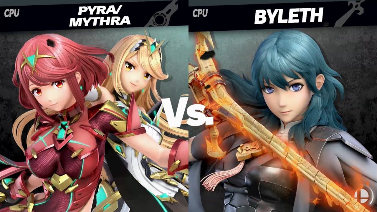 Super Smash Bros. Ultimate - Prya/Mythra vs Byleth F
