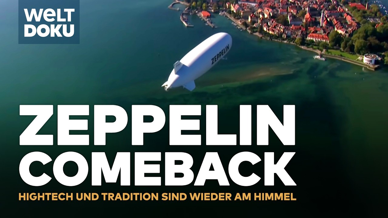REVOLUTION DER LUFTSCHIFFE: Wie der Zeppelin NT mit Hightech und Tradition den Himmel neu erobert