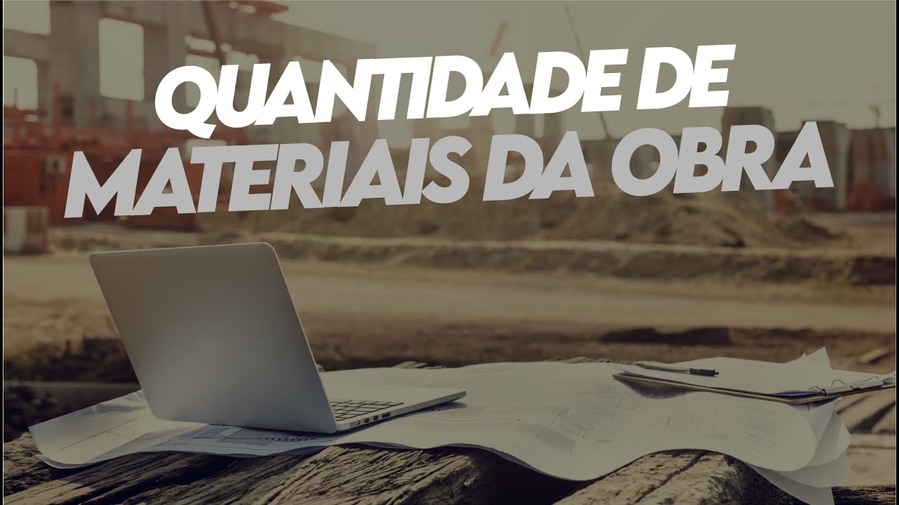 Aula 9 - Levantamento de materiais (ORÇAMENTO DE OBRA) | Eng. Danylo