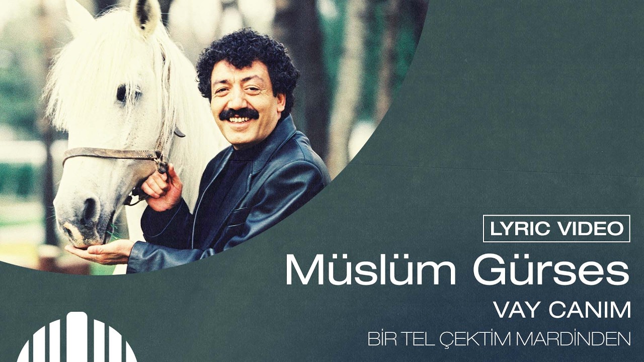 Müslüm Gürses - Bir Tel Çektim Mardin'den (Official Lyric Video)