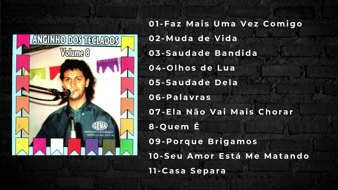 Anginho dos Teclados - Vol.8