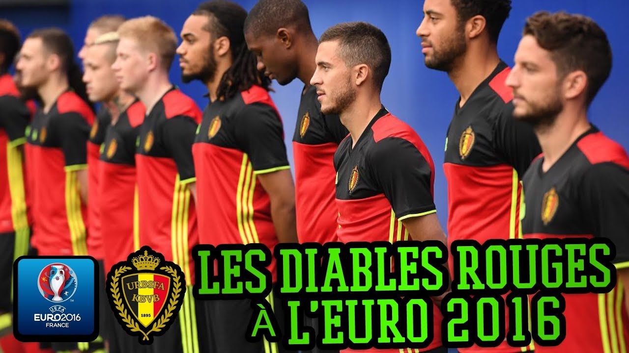 Le film du parcours des Diables Rouges (Belgique) - Euro 2016 en France - by AZOIR