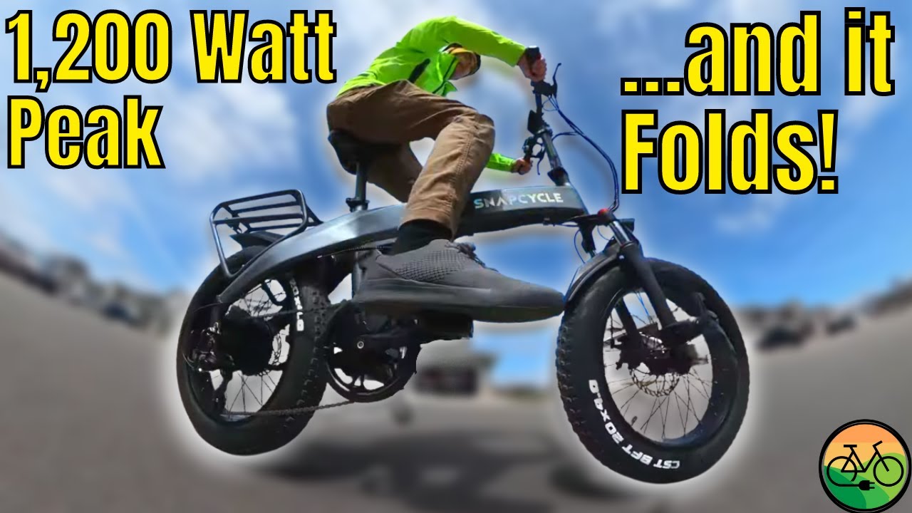 Snapcycle S1 Review: A Folding Fat Tire Ebike That Crushes Hills
