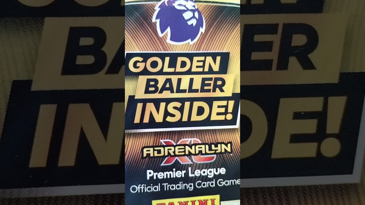 GOLDEN BALLER Pack Opening (2024 Adrenalyn XL Premier League) #shorts #goldenballer #adrenalynxl