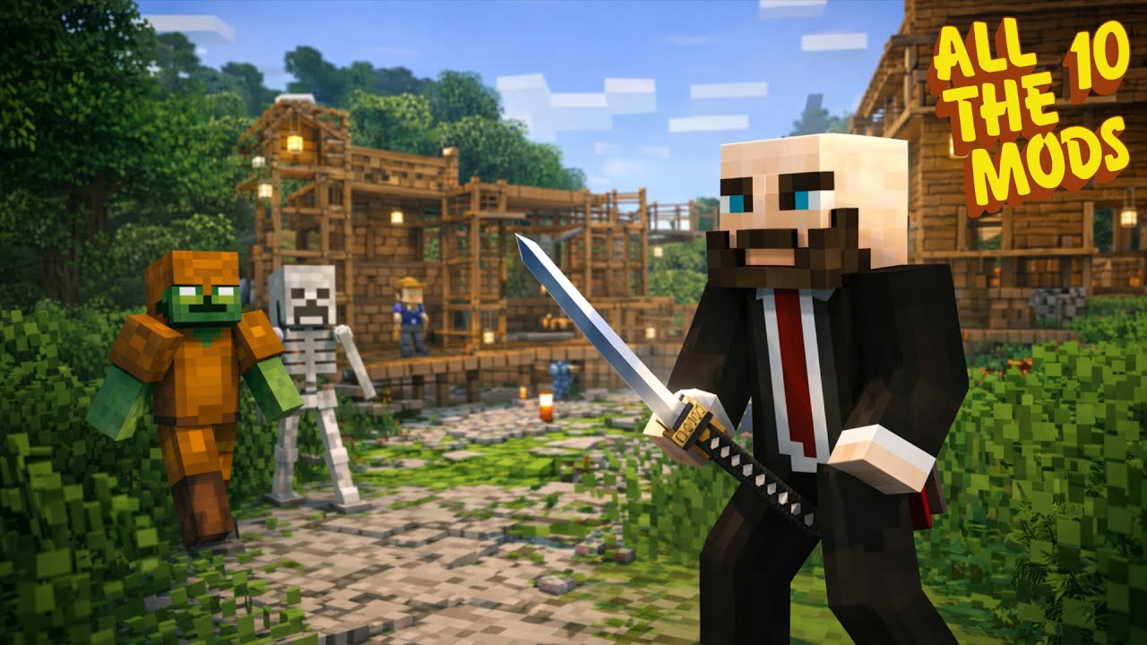 Necromancer-Zombies, unzerstörbare Tools & MineColonies Chaos⛏️ #3 • Minecraft AllThe Mods10 [UNCUT]