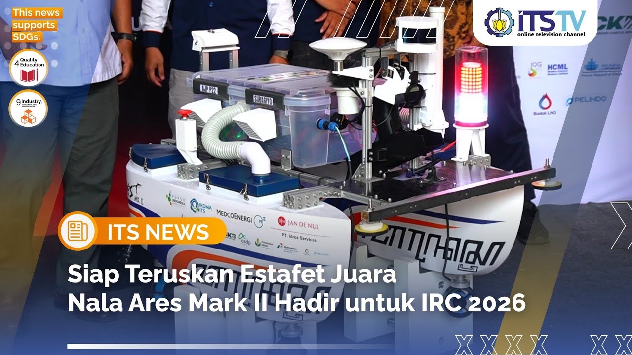 Menuju IRC 2026, Tim Barunastra ITS Kenalkan Kapal Otonom Terbaru Berbasis AI