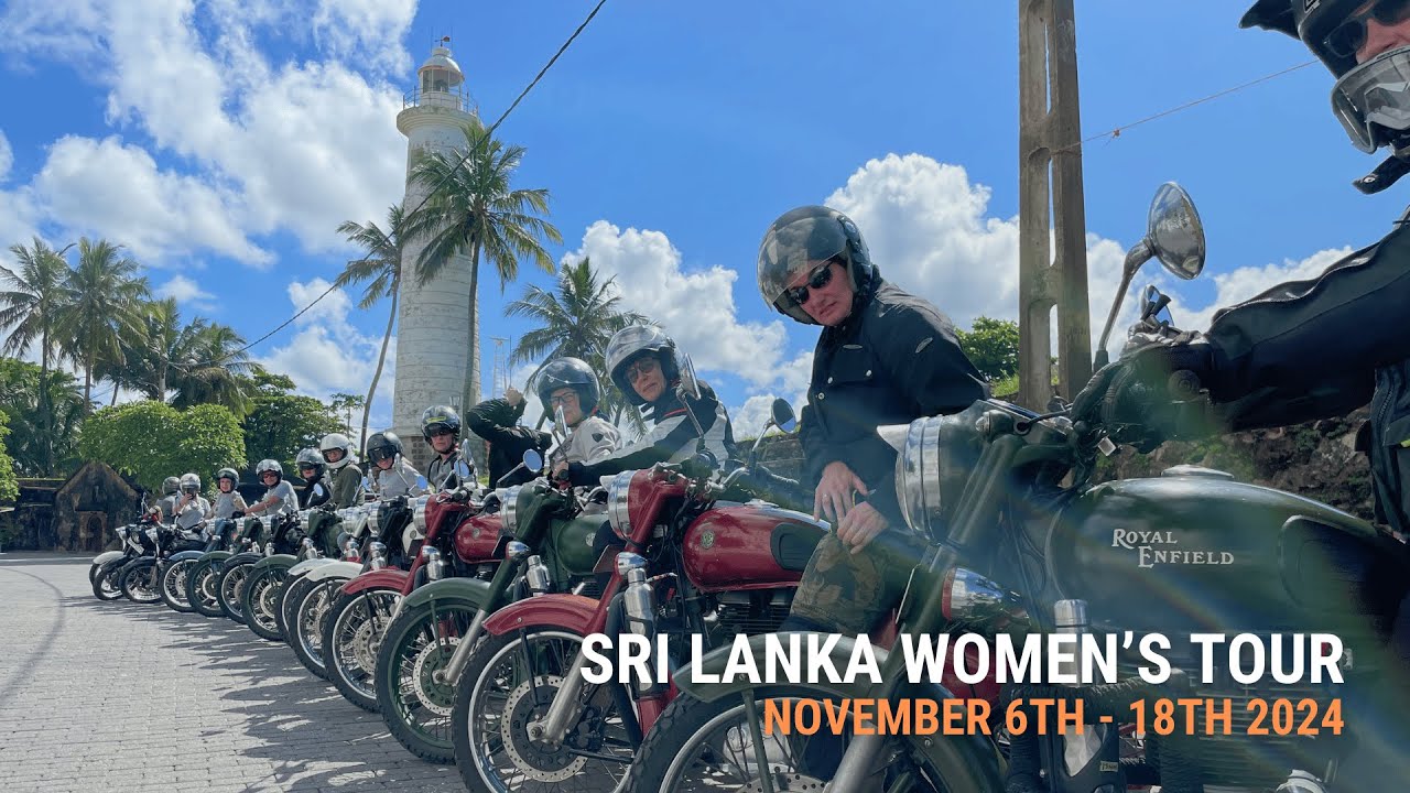 Hidden Sri Lanka - Women's Motorcycle Tour (The 1st in EBT history!)