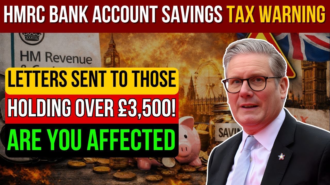 HMRC Bank Account Savings Tax Warning &ndash; Letters Sent to Those Holding Over &pound;3,500! Are You Affected
