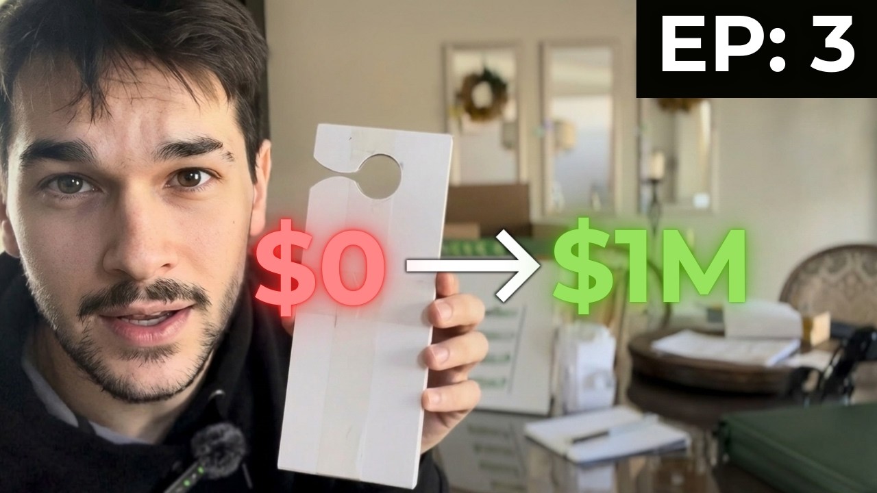 How to Pass Out Door Hangers the RIGHT Way | EP:3