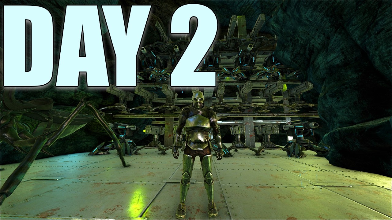 SOLO Захват пещеры Карно на острове, 16 часов после вайпа! | Ark PvP