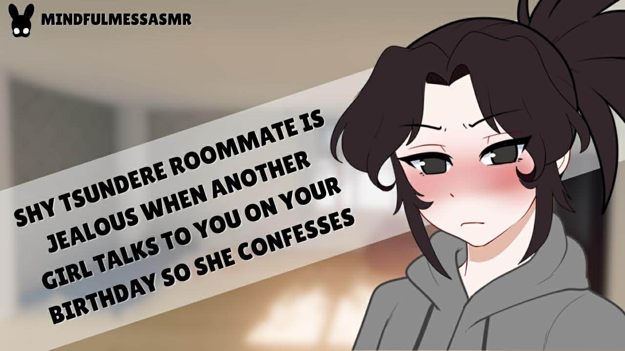 Who Were You Talking To? (Dandere Tsundere Roommate Confession ASMR)