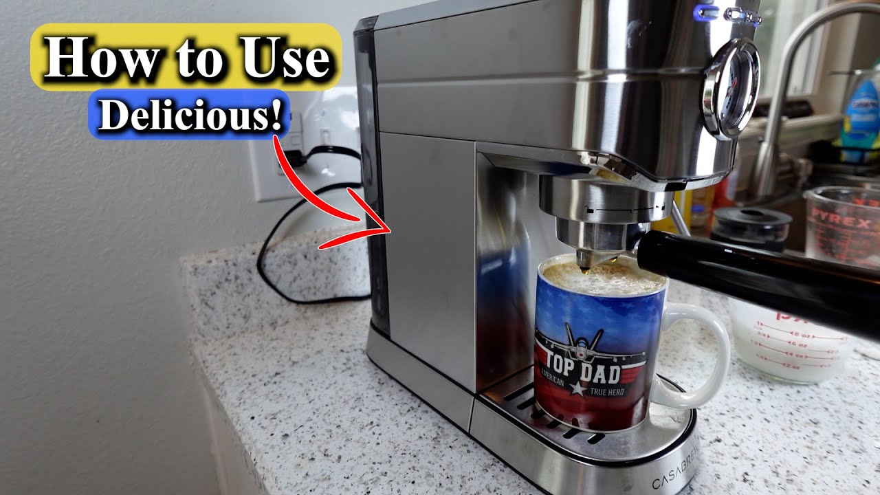 How to Use the Casabrews Espresso Machine
