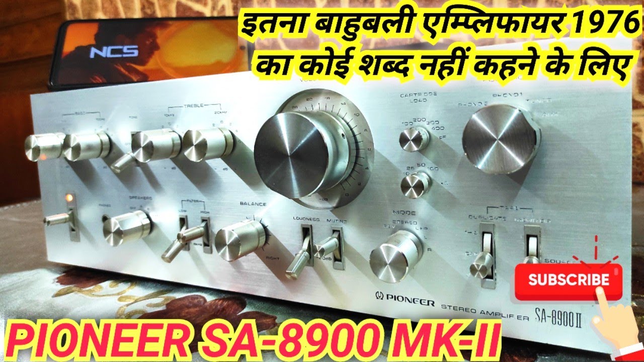 😱MONSTER PIONEER SA-8900 MK-II😱 HI END STEREO AMPLIFIER MADE IN JAPAN #viral #vlog #reels #music
