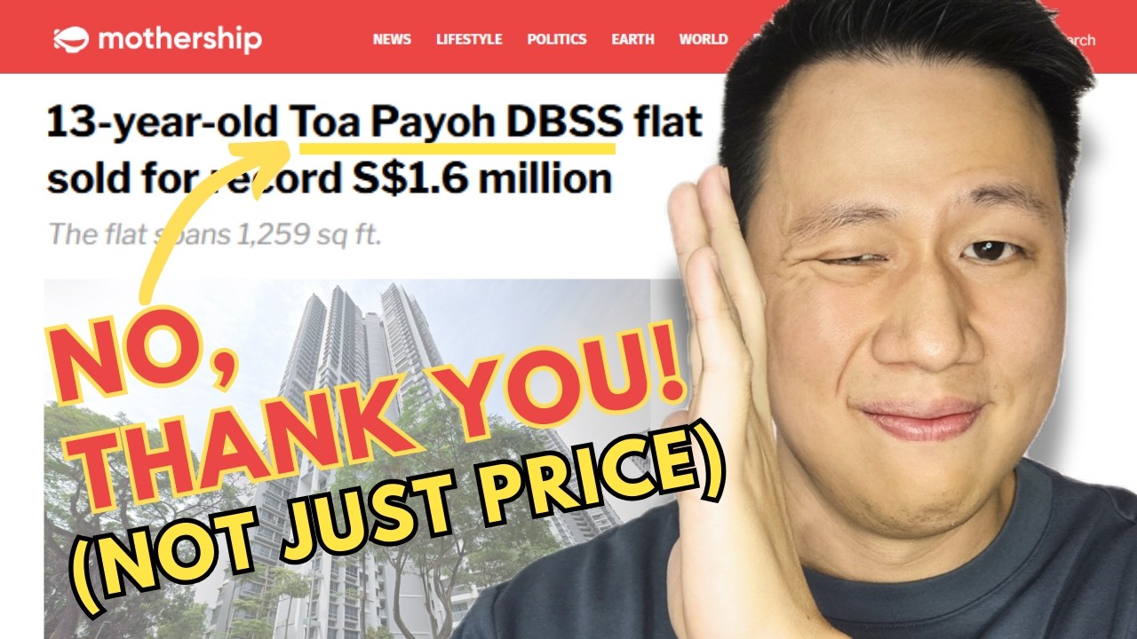 Why I Won't Pay $1.6M For The Peak | Toa Payoh HDB DBSS