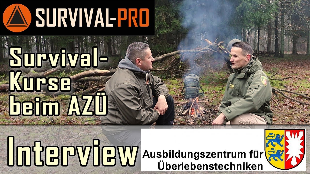 Warum wächst die Nachfrage nach Survival-Training & Prepper-Kursen ? Interview beim AZÜ
