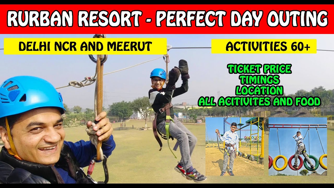 Day Outing Near Delhi |  Rurban Resorts Muradnagar | Weekend Destination Near Delhi । Meerut