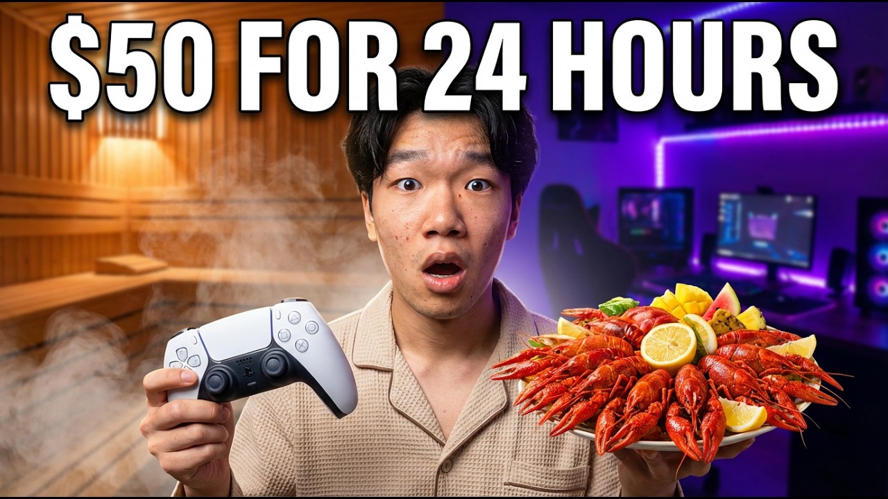 Inside China’s Ultimate 24 Hour Spa – Buffet, Gaming Rooms & More 🇨🇳