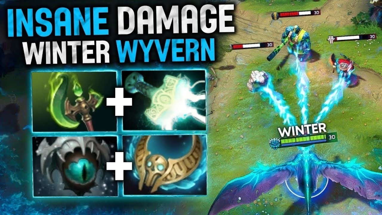 Winter Wyvern Hard Carry 🔥🔥🔥Insane Comeback 27 Kills | Dota 2 Gameplay