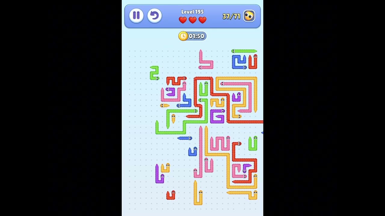 Snake Escape &ndash; Level 195 Walkthrough 🐍🧩✨