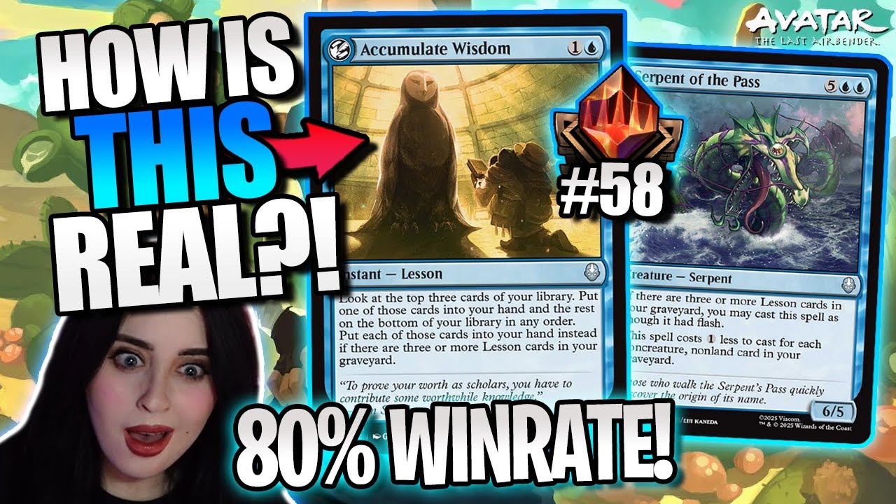 TOP 50 Mythic with Mono Blue Lessons! | Standard MTG Arena
