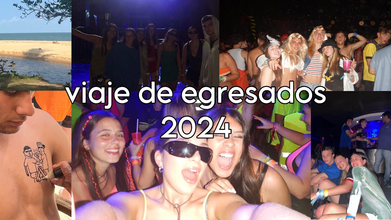 viaje de egresados ‘24. el mejor viaje de mi vida | vlog pauli janse