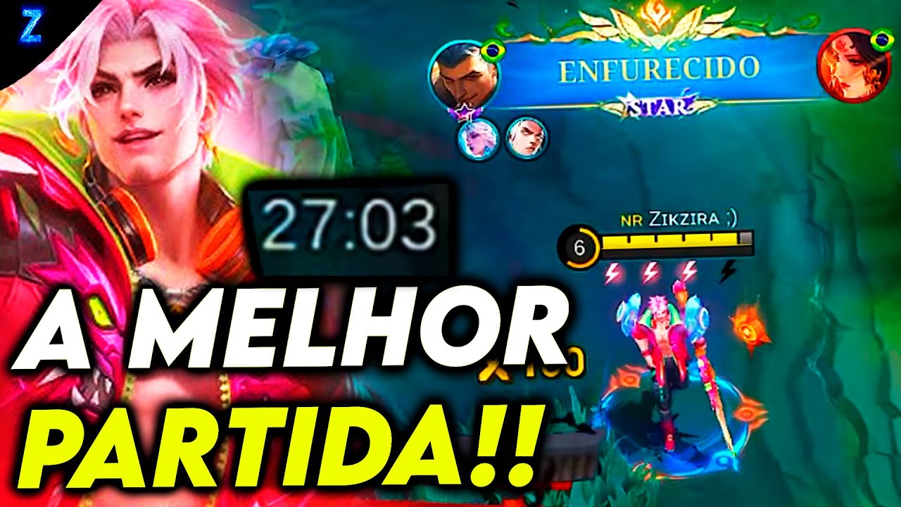 ESSA PARTIDA FOI INSANA, FOI NO DETALHE!! - FREDRINN GAMEPLAY | Mobile Legends