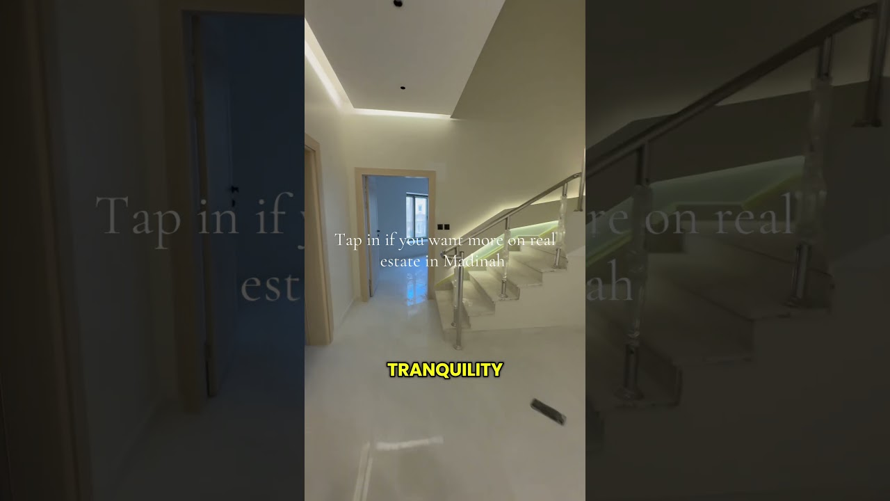 Two-story villa style 4 bedroom apartment within the haram boundaries in Medina #hijrah #madinah