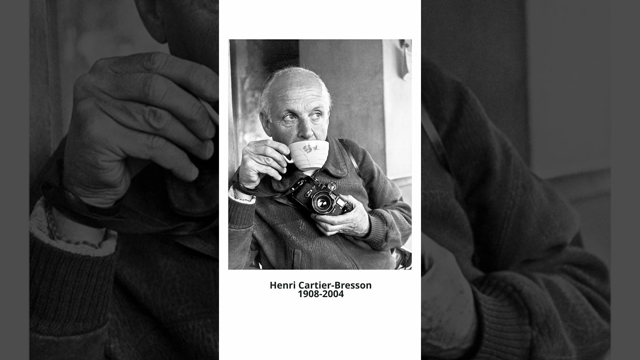 Czym jest Decydujący Moment w fotografii? Henri Cartier-Bresson | Bartosz Pussak #shorts