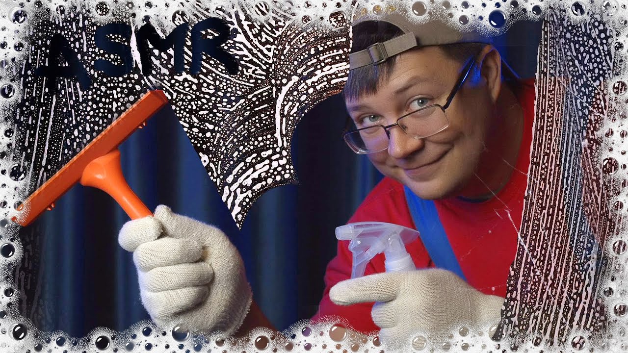 ASMR  I CLEAN and WASH YOUR SCREEN INSIDE! Soap and Foam triggers (ENG)