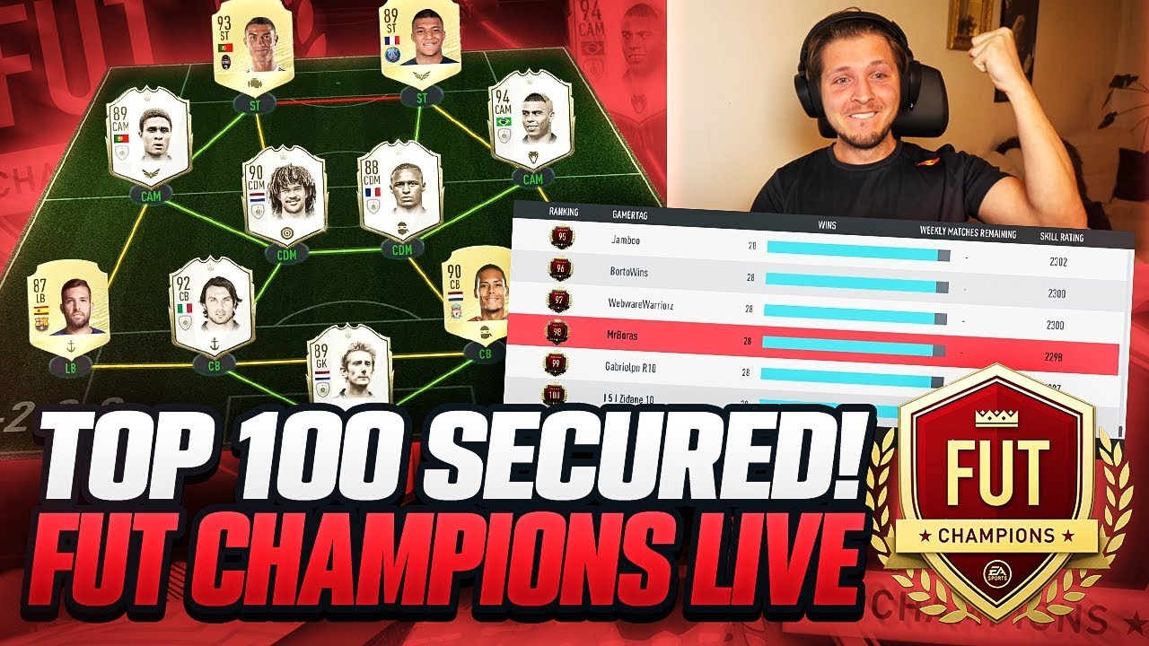 I SECURED TOP 100 IN THE FIRST FIFA 20 WEEKEND LEAGUE AFTER BIG DRAMA - FUT CHAMPIONS LIVE