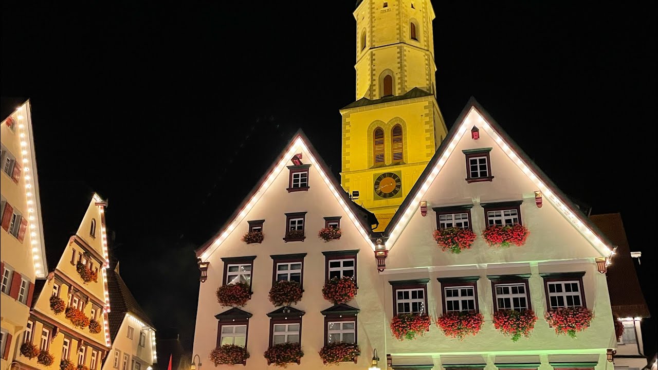 The night of shopping in Biberach