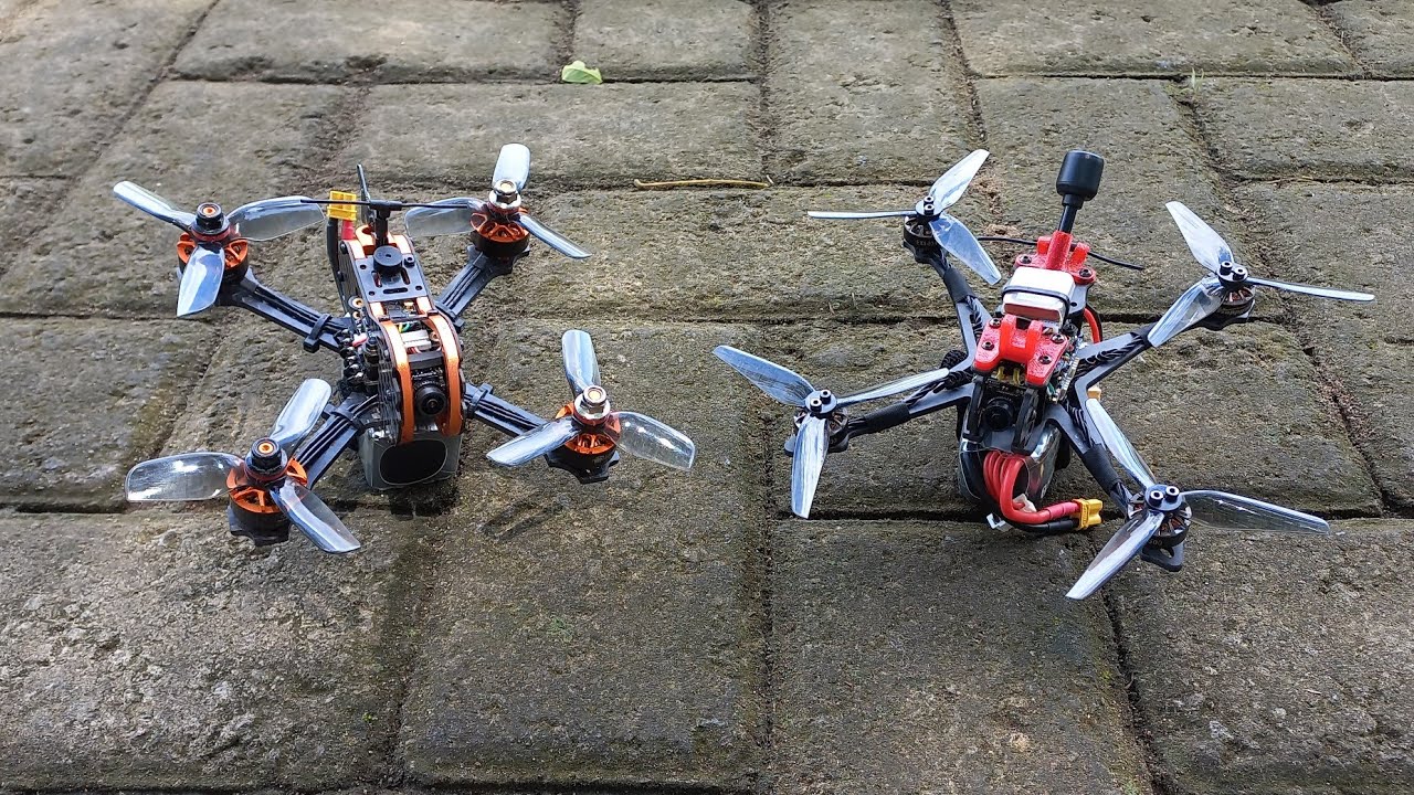 Drone Balap Eachine Tyro79 vs Happymodel Crux35