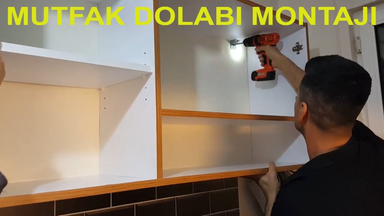 MUTFAK DOLABI MONTAJI !!!!   #Mutfak#Üstdolap#Montajı#vlog