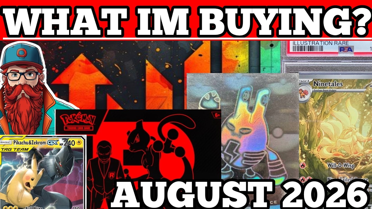 POKEMON INVESTING AUGUST 2026! Pok&eacute;mon Cards & Products IM Investing into This Month!