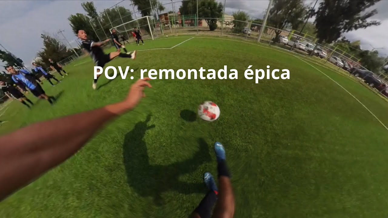 Partido difícil con muchas faltas | futbol en primera persona 🎥⚽️