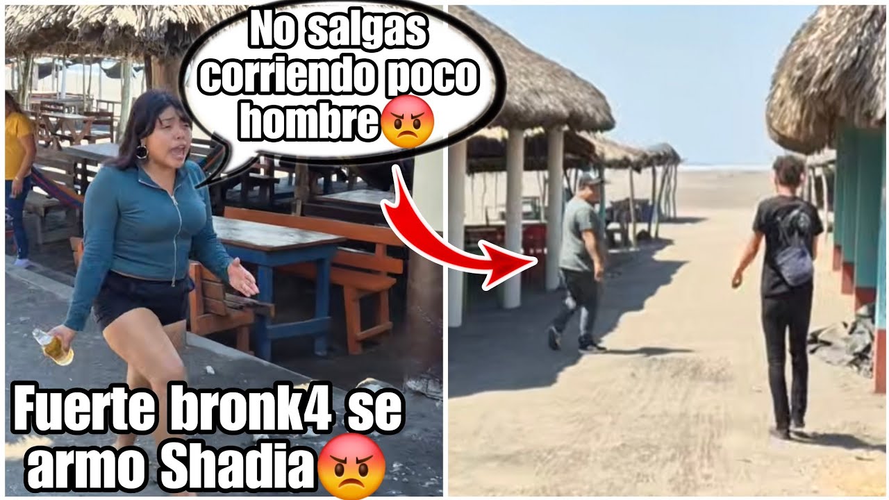 Urgente🚨Shadia corriendo saco a Miguel del restaurante|La cerveza te voy a tirar grito🤬