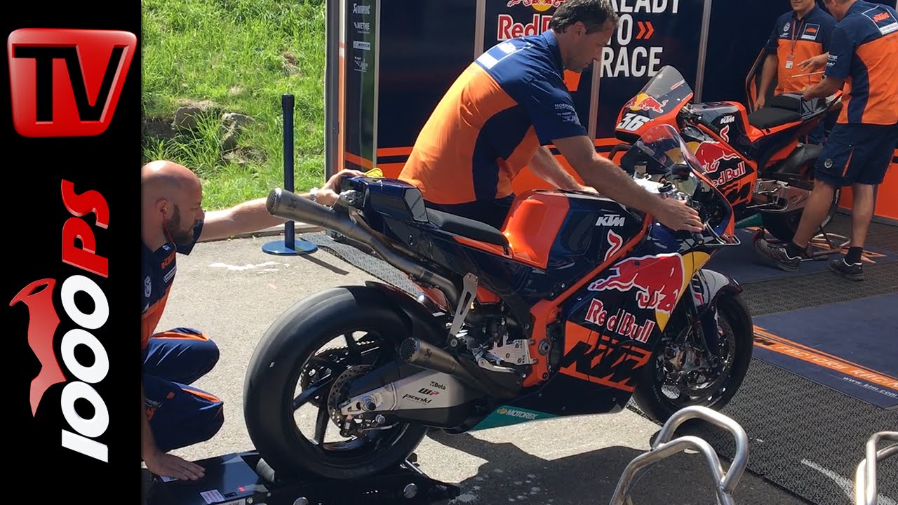 KTM RC16 LIVE Soundcheck - MotoGP Bike