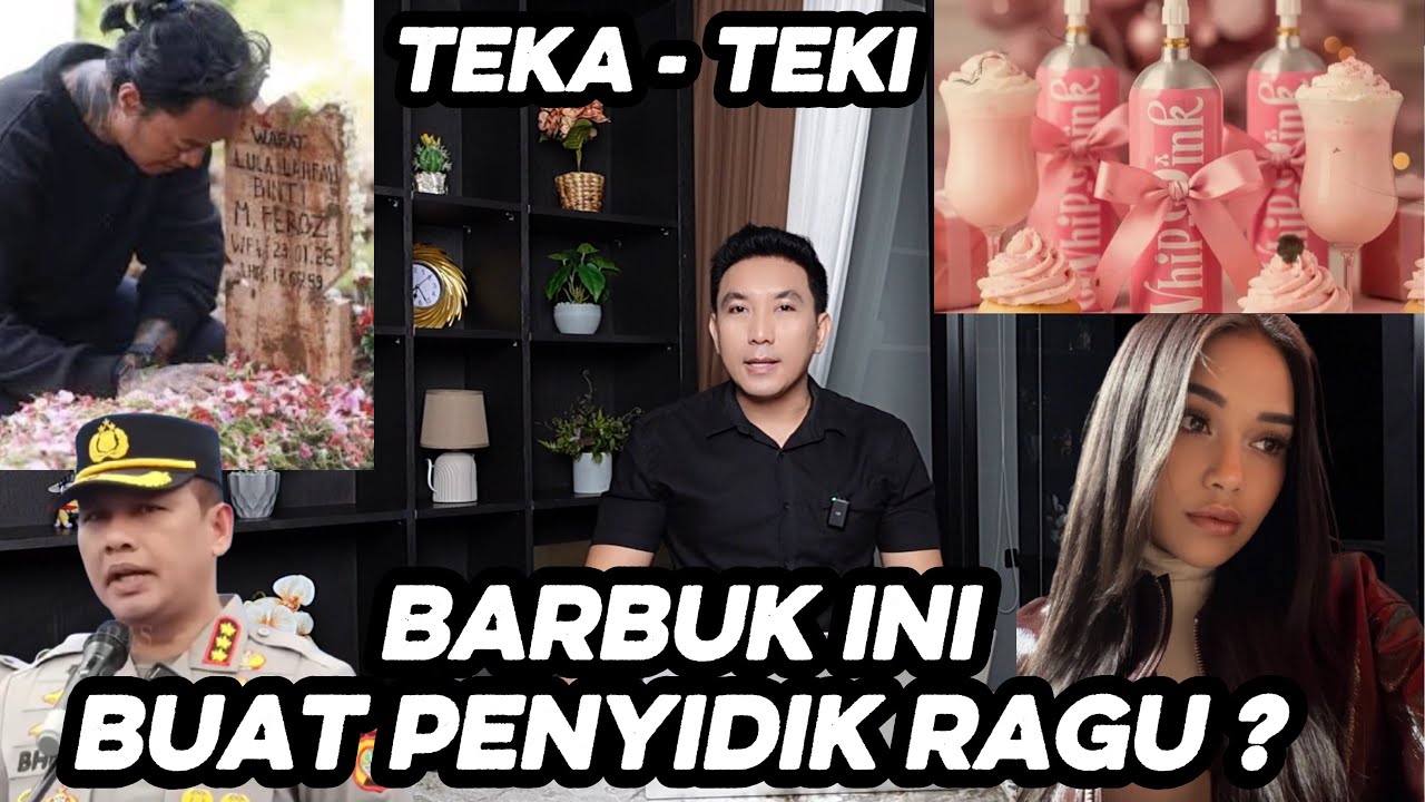 GAK NYANGKA !! BARBUK DI TKP INI YANG BUAT PENYIDIK YAKIN  KETIDAK WAJARAN WAFATNYA LULA LAHFAH ?