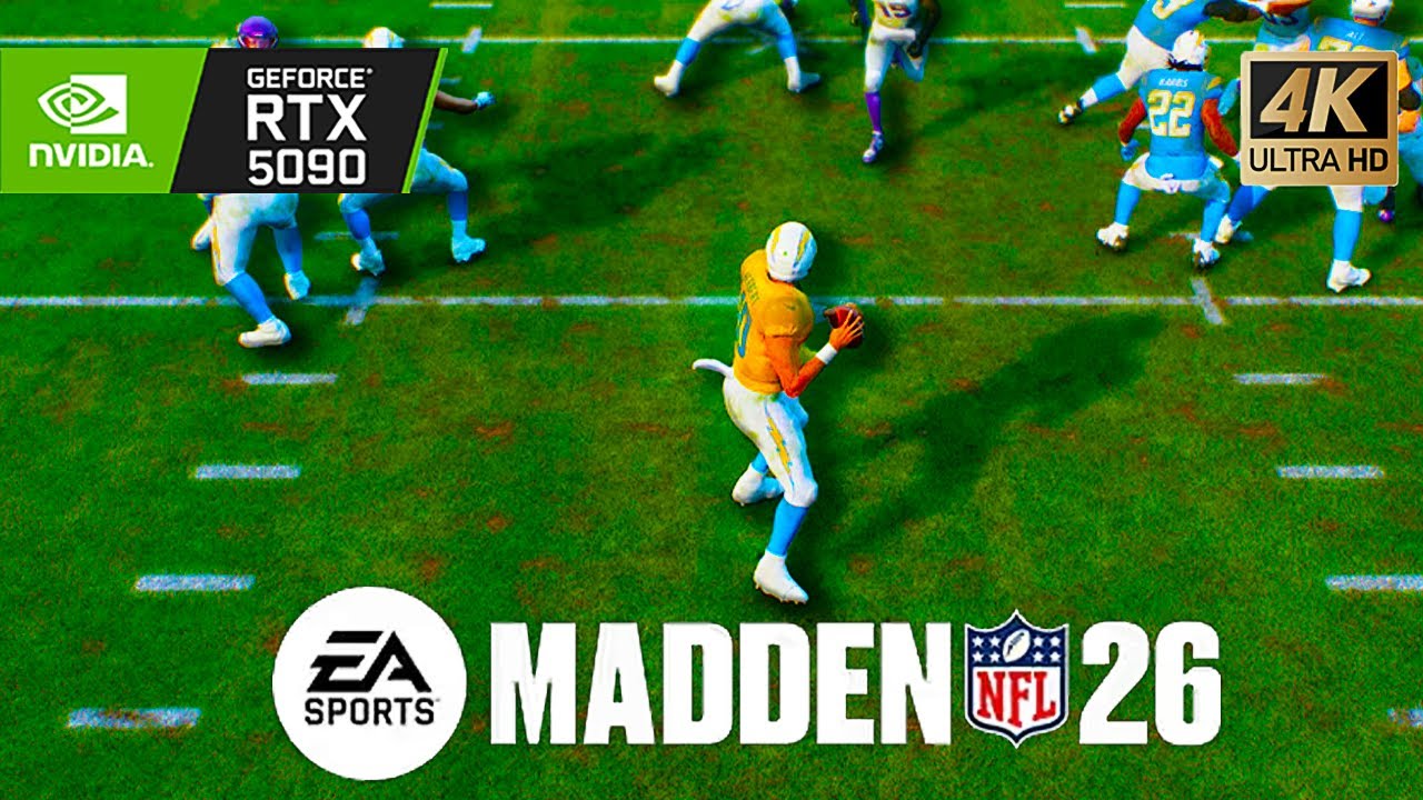🔥 RTX 5090 | EA Sports Madden NFL 26 GAMEPLAY 4K MAX