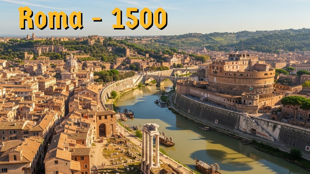 Roma, 1500 | Cómo era la vida de verdad (Reconstrucción por IA)