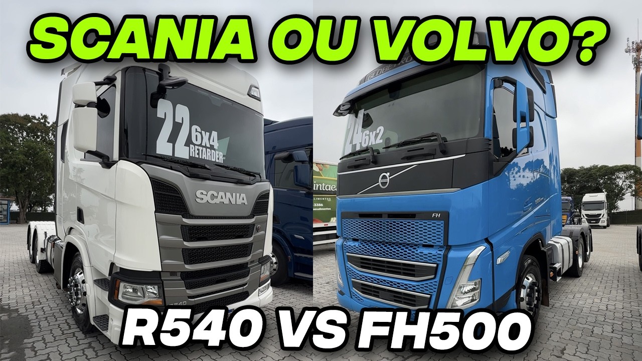 Qual é o seu time: Scania ou Volvo?