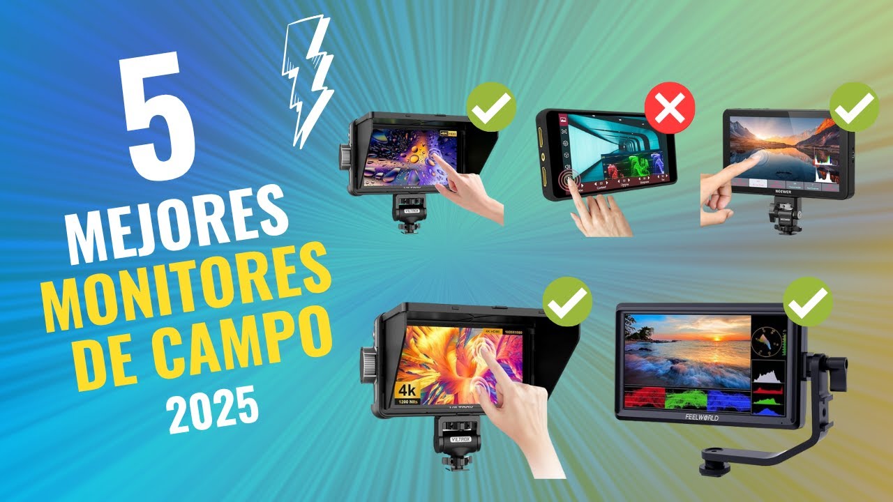 🚨 &iexcl;NO COMPRES un Monitor de Campo sin ver ESTO! 🎥 🎬 Los 5 MEJORES de 2025 a PRECIOS INCRE&Iacute;BLES 🔥