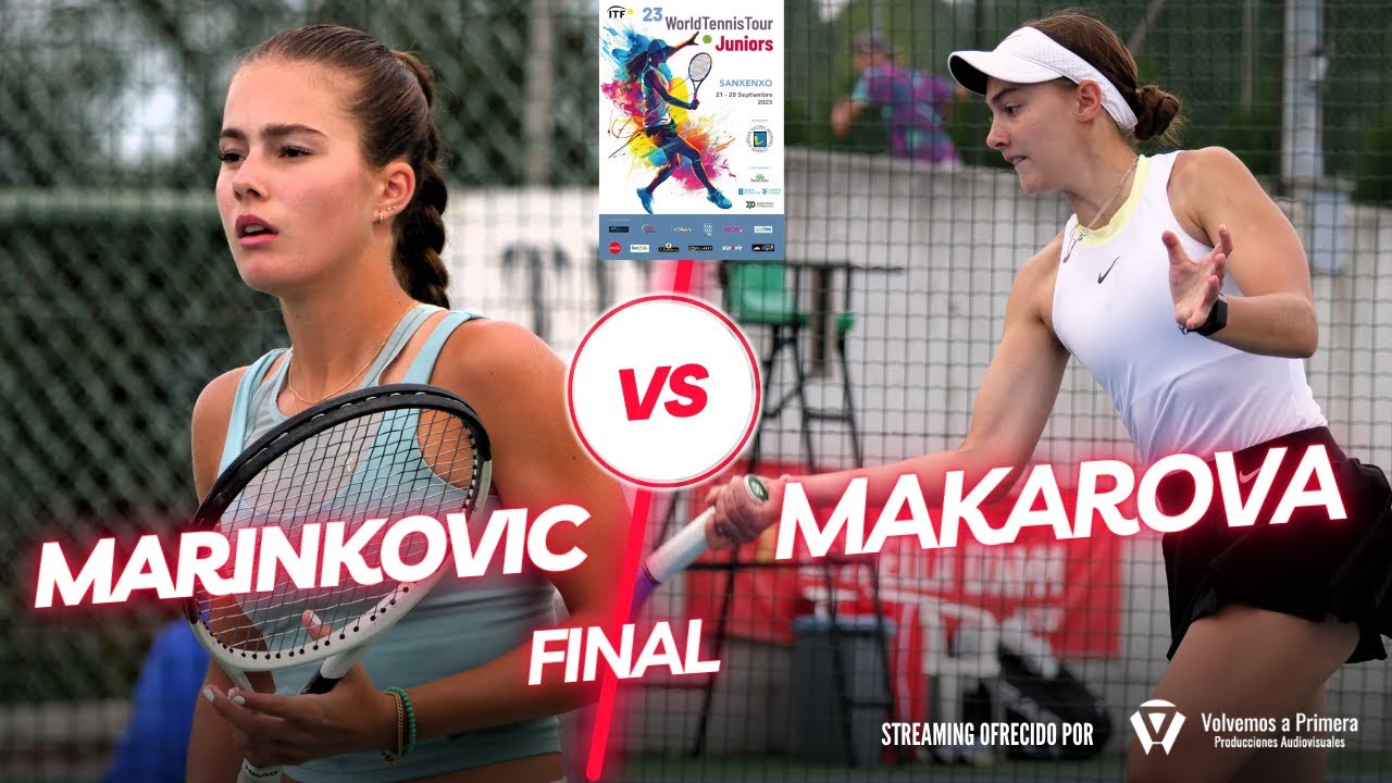 Final Femenina - 23º ITF Juniors Sanxenxo J300 (Iva Marinkovic VS Mariia Makarova)