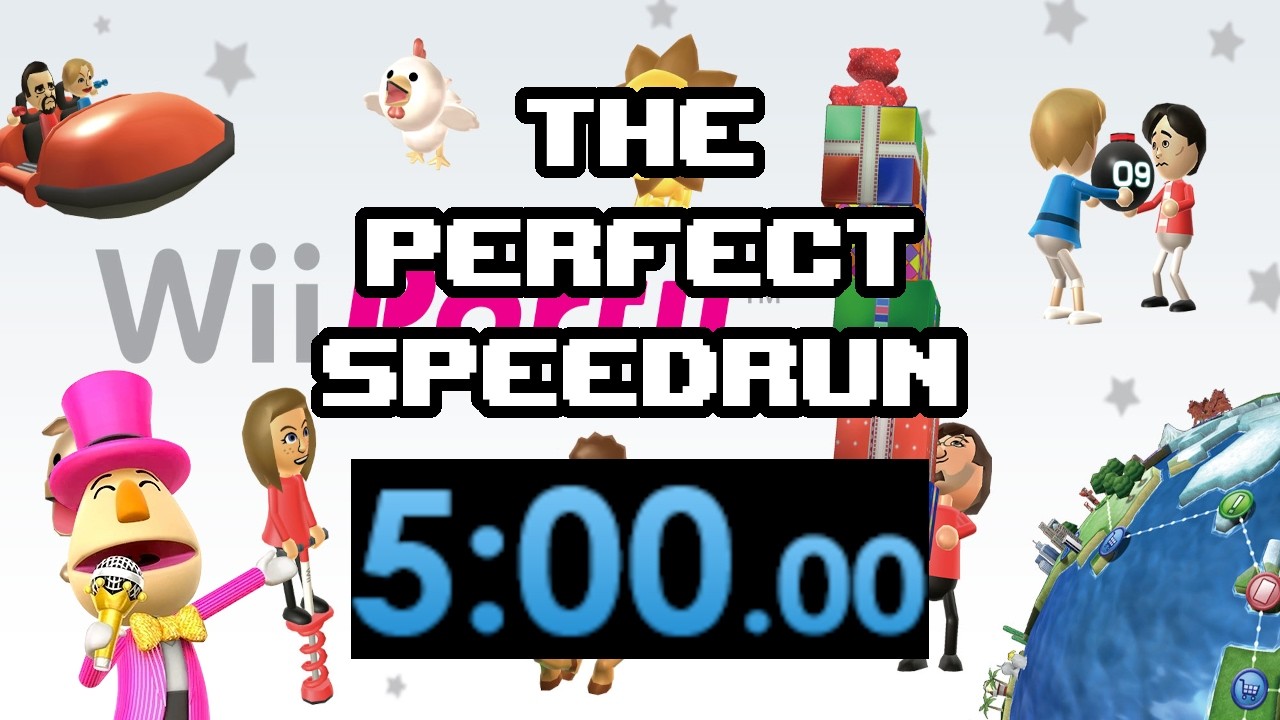 Теоретически идеальный скоростной забег для Wii Party